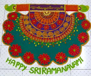 Ramanavami rangoli