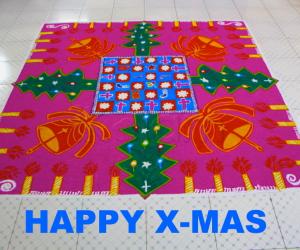 Rangoli: Happy X-MAS