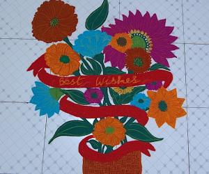 Rangoli: Happy wedding day