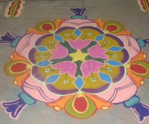 Rangoli: jus a morning breeze
