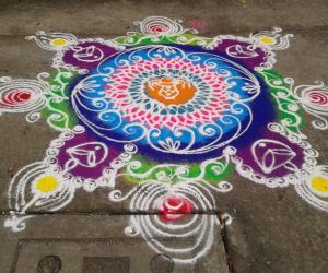 Rangoli contest