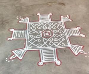 Rangoli: Fusion kolam