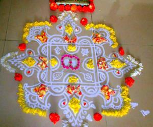 Pooja kolam