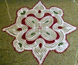 Rangoli: Welcome kolam