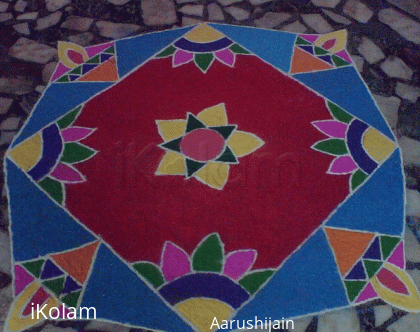 Rangoli: Diwali contest-entry