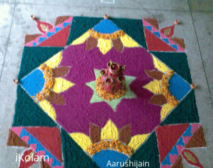 Rangoli: Diwali contest-entry