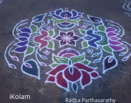 Rangoli: Margazhi dew drops Kolam contest - 2008-2009
