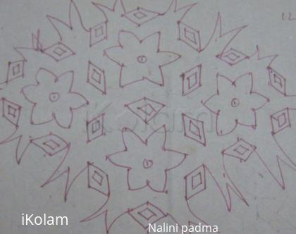 Rangoli: kolam 1