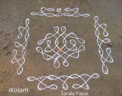 Rangoli: Dotted kolam