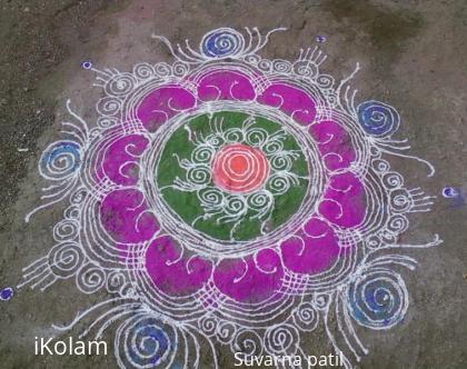Rangoli: my diwali rangoli