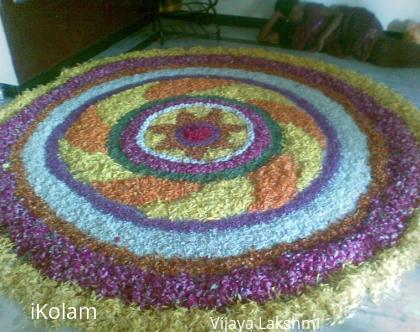 Rangoli: Pookalam on Pongal