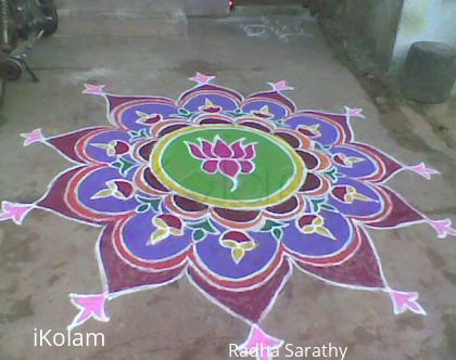Rangoli: Margazhi Dew Drops Rangoli Contest - 2010