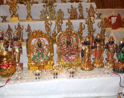 Rangoli: Marapaachi dolls for Golu