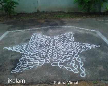 Rangoli: Star Kolam