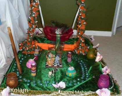Rangoli: Navarathri Golu 2010 contest - Laxmi Mahesh, Houston
