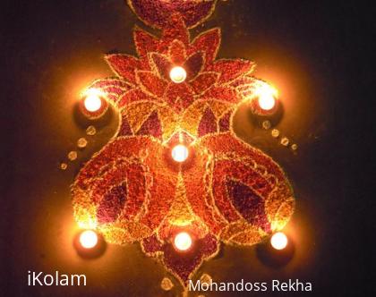 Rangoli: Rangoli for Diwali 2010 - Contest Rangoli