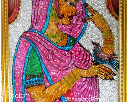 Rangoli: Lady Love