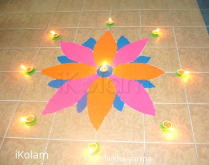 Rangoli: deepavali-2010