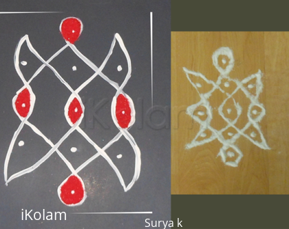 Rangoli: Chikku kolam