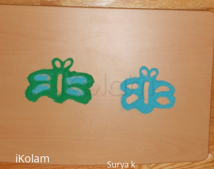 Rangoli: Butterflies