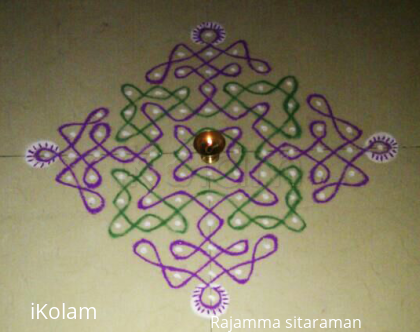 Rangoli: Chikku kolam