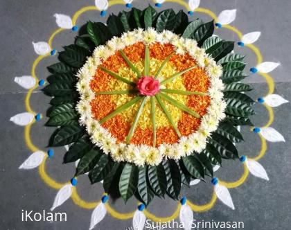 Rangoli: Onam pookalam