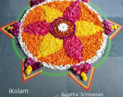 Rangoli: Onam pookalam