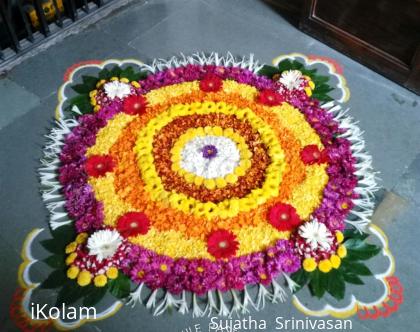 Rangoli: Onam pookalam