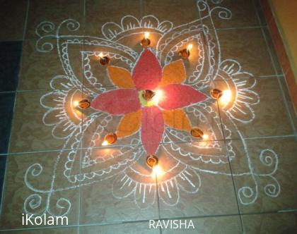 Rangoli: Karthigai 2012