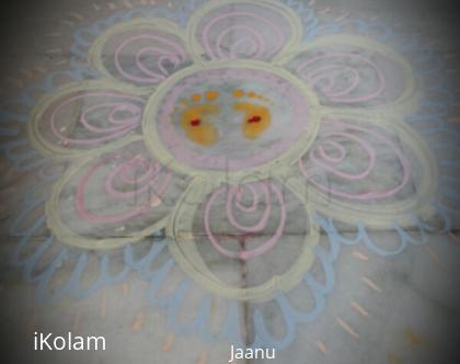 Rangoli: Janmashtami Rangoli 2014