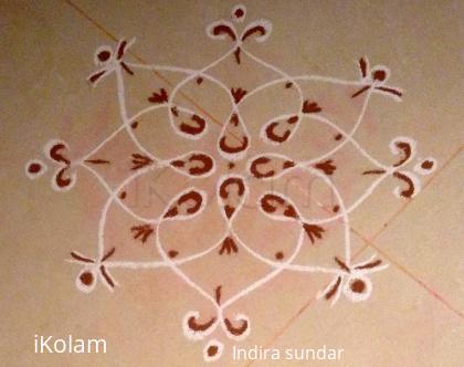 Rangoli: Simple one