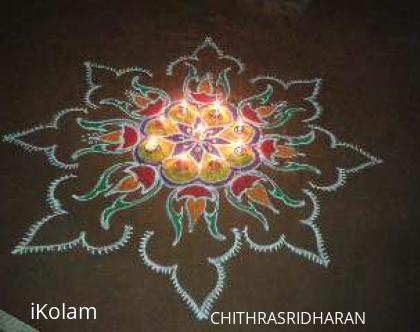 Rangoli: karthigai deepam special