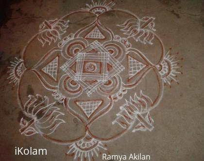 Rangoli: Function kolam