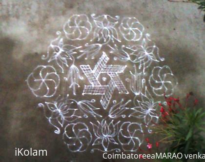 Rangoli: Margazhi Kolam 06.01.2013