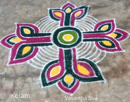 Rangoli: Friday kolam