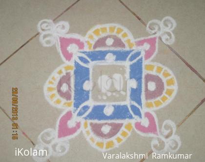 Rangoli: Sri Krishna Jeyanthi Kolam