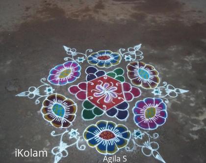 Rangoli: Dotted Kolam