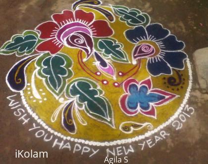 Rangoli: New Year Kolam