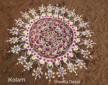 Rangoli: freehand