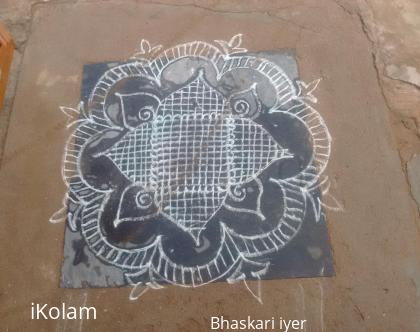 Rangoli: Fusion PADI kolam