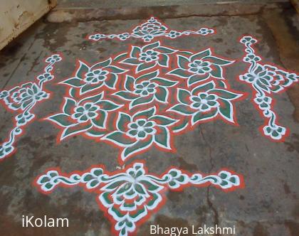 Rangoli: Republic day kolam