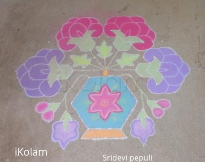 Rangoli: Janmashtami 2012