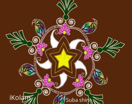 Rangoli: Margazhi kolam