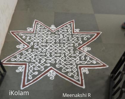 Rangoli: One of my Navarathri kolams