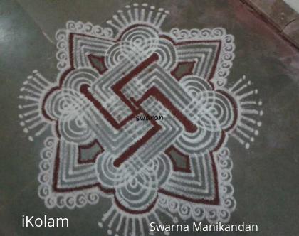 Rangoli: Margazhi 2014-2015: Day29::Padikolam