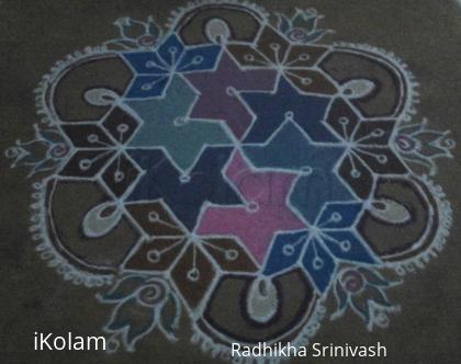 Rangoli: pongal kolam