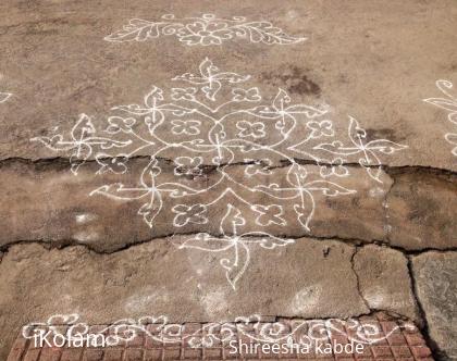 Rangoli: One of my rangolis :)