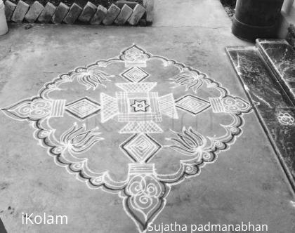 Rangoli: MARGAZHI dewdrops