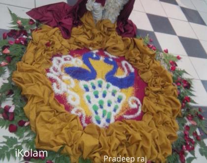 Rangoli: Wedding rangoli