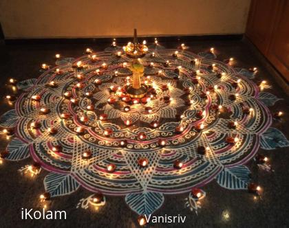 Rangoli: Karthigai 2014 Rangoli